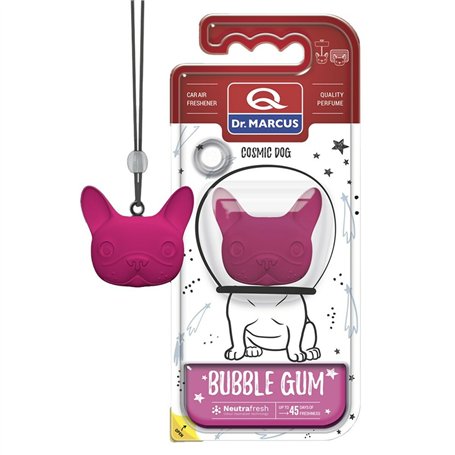Désodorisant Pour Voiture Dr Marcus Cosmic Dog Chewing gum Plastique Pendentif