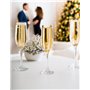 Glasmark Krosno Coupe Champagne Ensemble De 6 Coupes De Champagne Flûte À Champagne En Verre Verre À Prosecco Verre À Vin Mousse