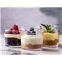 Glasmark KROSNO 1992 Lot De 6 Coupes À Glace En Verre Transparent Coupes À Dessert Lavables Au Lave-Vaisselle 170 ml