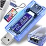 Retoo Testeur multimètre USB multifonction avec affichage LCD