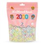 La Manuli Perles à Repasser 2000 Pièces 5mm - Kit Loisirs Créatifs - Sac Refermable - DIY pour Enfants et Adultes