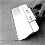 HARDY Couteau à enduire - Spatule de Plâtrier - Manche Bi-matière - Acier Inoxydable -Travail Précis - Pour Finition Des Surface