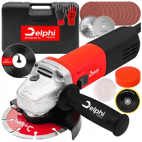 Delphi Tools Meuleuse d'angle 1500 W