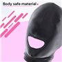 Masque BDSM cagoule douce élastique et respirant Accessoires sexualité couple jeux sexuelle adulte Cagoule sexy érotique jouet a