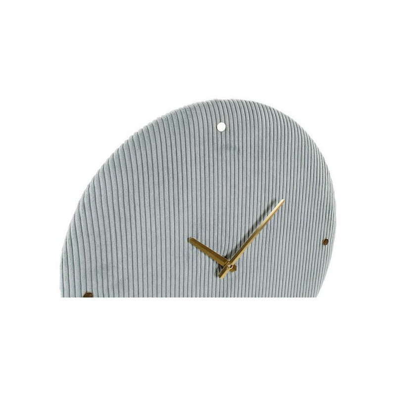 Image secondaire de Horloge Murale DKD Home Decor Vert Rose 40,5 x 5,5 x 40,5 cm (2 Unités)