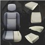 CHROMEMASTER - Compatible avec Dacia Duster 2010-2017 ; Mousse pour Le Siège Auto, Mousse pour l'assise, Coussin de Siège ; Remp