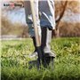 KOTARBAU® Bêche Robuste de 290 x 190 mm pour Manche de 38 mm de diamètre - Pelle en Acier pour Planter sans Manche