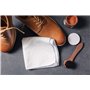 Lettro Tissu Éponge Microfibre Blanche de Pour le Polissage et le Lustrage des Chaussures en Cuir, des Chaussures en Microfibre 