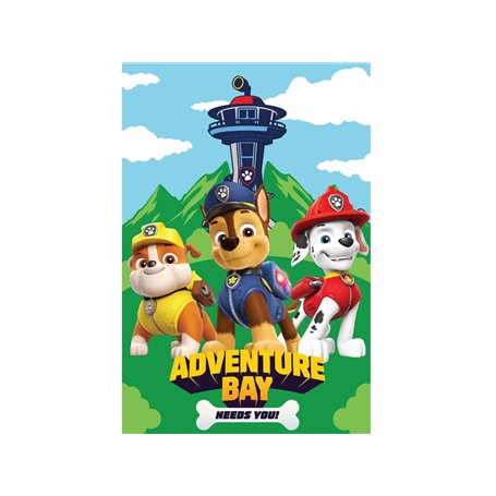 Disney Paw Patrol Adventure Bay Couverture polaire 100 x 150 cm 100 % polyester