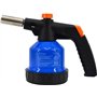 SMH LINE® Brûleur à gaz avec 6 cartouches perçables de 190 g - Chalumeau à souder - Allume-gaz Bunsen - Embout brûleur à gaz ave