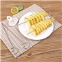 4 Pièces Spirale Pommes Terre Cutter