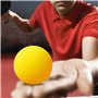 DAZZLUXE Lot de 20 balles de ping-pong jaunes en plastique - Idéales pour les jeux de famille, les activités scolaires, les débu