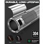 Lot de 3 vis creuses pour évier de cuisine - Vis creuse pour évier - Vis à tamis - En acier inoxydable - 35 mm - Idéal pour les