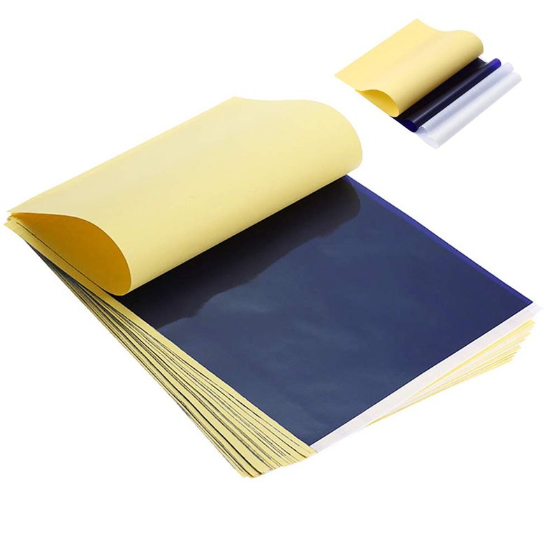 Papier Transfert Thermique A4 Lot 100 Feuilles Papier Transfert Thermique 4 Couches – Pro Pour Tatouages Complexes & Précis