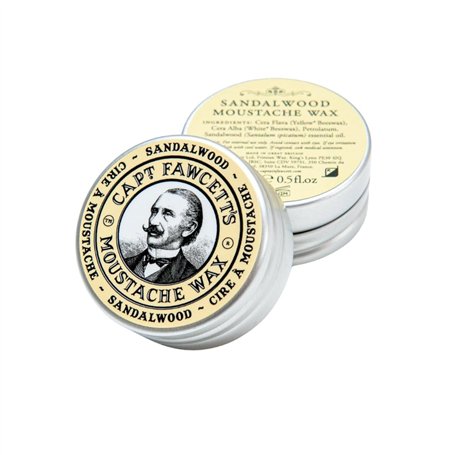 Captain Fawcett Moustache Wax Sandalwood 15 ml