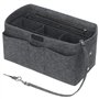 Betoores Organisateur de Sac à Main Feutre Sac de Rangement Intérieur Organiseur de Sac pour Femmes (Gris