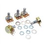 Kit Potentiomètre Potentiomètre Linéaire 3 Bornes B5K B10K B20K B50K B100K Linéaire Rotatif Potentiomètre Potentiomètre Rotatif