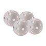 EXEL Lot de 4 balles de football et de unihockey Precision F-Liiga | Couleur : blanc | Ballon de compétition + Ballon d'entraîne