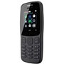 Nokia 106 unlocked 4GB Dual Sim 2018 Gris Foncé avec Lampe Torche LED Radio FM Grand Bouton Téléphone