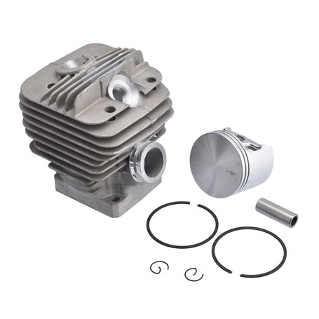 Cancanle 54mm Cylindre avec Clips de Segment de Piston et d'axe pour Stihl 066 MS660 Tronçonneuse Numéro de pièce 1122 020 1211