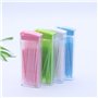 HEALIFTY Lot de 200 cure-dents en plastique à double extrémité pour soins bucco-dentaires