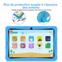 DOOGEE U10Kid Tablette Enfants 10.1 Pouces Android 13, Tablette Tactiles Quad Core 9 Go +128 Go/TF 1To, Kids Space, Widevine L1,