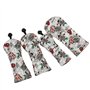 Lot de 4 housses de protection pour tête de conducteur de golf | Compatible avec les conducteurs #1, bois #3, #5 bois, #U Utilit