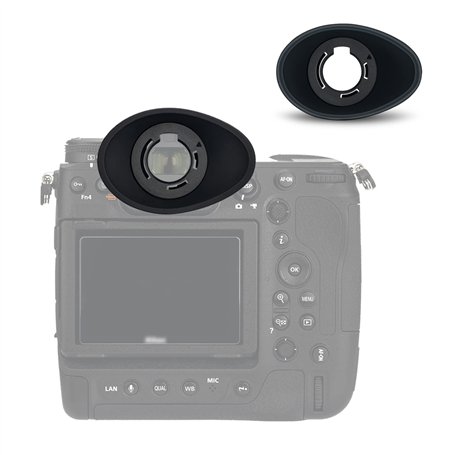 JJC Oculaire Souple en Silicone pour Appareil Photo sans Miroir Nikon Z 9