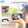 JJC Lot de 2 œilletons en silicone souple pour appareil photo sans miroir Sony Alpha A6700 ILCE-6700 APS-C Remplace le modèle FD