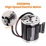 maXpeedingrods 24V 500W DC moteur électrique zy1020 for Scooter Ebike Go Kart DIY Project