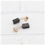 Be In Your Mind 2 Paires de Balais de Carbone 6x10x14mm Outil Électrique Meuleuse d'angle Moteur Balais de Carbone Compatible av