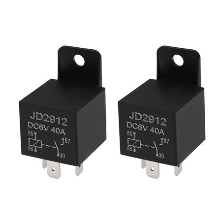 Be In Your Mind Lot de 2 relais automobiles à 4 broches 6 V 40 A 51