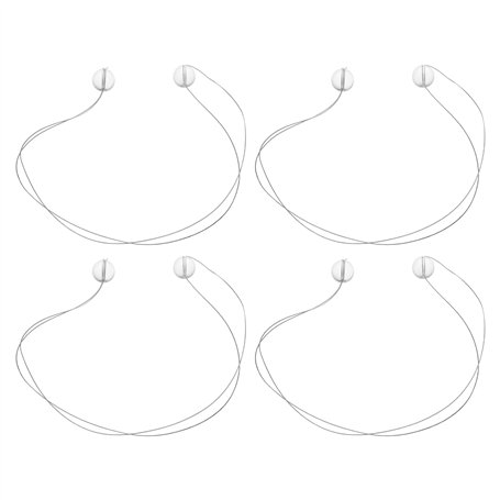 Be In Your Mind Lot de 4 emblèmes de voiture - Pour retirer le logo - Accessoires pour voiture