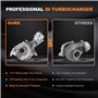 Bapmic Turbocompresseur de rechange pour A-lfa R-omeo L-ancia F-iat O-pel 1.3 CDTI MultiJet 6 KW, 90 CV 55198317 54359700014