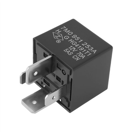 The Lord of the Tools 1Pc Relais Automobile 100 Relais de Contact Normalement Ouvert Relais Multifonction 4 Broches 7M0951253A C