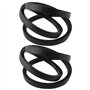 The Lord of the Tools Lot de 2 Courroies Trapézoïdales Robustes B48 5L510 5/8 X 51 Pouces 15