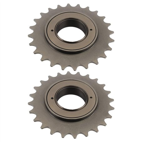 The Lord of the Tools 2pcs Roues Libres à 24 Dents pour Vélo à Vitesse Unique Diamètre Intérieur 34 Mm Diamètre Extérieur 100 Mm