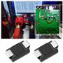 The Lord of the Tools Lot de 40 diodes SS16 SMA Schottky pour redresseur de surface 1 A 60 V 4 x 2 mm pour redressement efficace