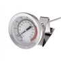 Tinaa Thermomètre à Friture en Acier Inoxydable Thermometre Cuisson pour Frites Ailes de Poulet Frites