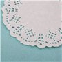 LLLucky 200 Pcs De Mariage Dentelle Ronde Papier Napperon Parti Cake Emballage Papier Pad Desserts Affichage Napperons sous-Verr
