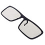 fivekim Clip-onLunettes Circulaires Passives Polarisées 3D pour TV Real 3D Cinema 0.22Mm Carré Vibration Clip Lunettes 3D