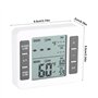 Thermomètre de réfrigérateur, BuyWeek LCD Display Thermomètre numérique sans fil pour congélateur Capteur de température intérie