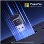 UGREEN Dongle Bluetooth 5.3 pour PC Faible Latence Supporte Windows 11 10 8.1 Compatible avec Manette Casque Clavier Souris Ence
