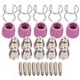 SUSEMSE 30 pièces d'usure pour torche à plasma WSD60P