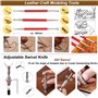 Outils de travail du cuir Outils et fournitures de travail du cuir Outils de bricolage en cuir Cuir Artisanat Outils DIY En Cuir