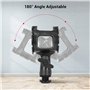 SMALLRIG Microphone Support Universel Adaptateur Suspension Antichoc Shock Mount Support Amortisseur avec Cold Shoe 1859