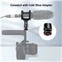 SMALLRIG Microphone Support Universel Adaptateur Suspension Antichoc Shock Mount Support Amortisseur avec Cold Shoe 1859