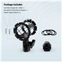 SMALLRIG Microphone Support Universel Adaptateur Suspension Antichoc Shock Mount Support Amortisseur avec Cold Shoe 1859