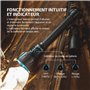 OLIGHT Javelot Turbo Lampe Torche Led Ultra Puissante de Longue Portée 1300 Mètres /1300 Lumens Magnétique Rechargeable, Avec Ba