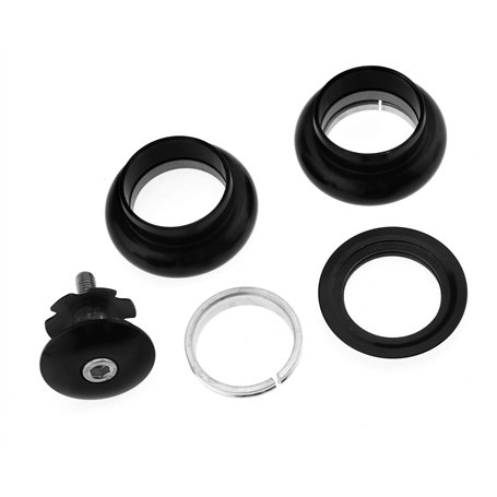 Be in Your Mind Roulements à Cartouche étanches pour Casque de VTT 34 mm Noir